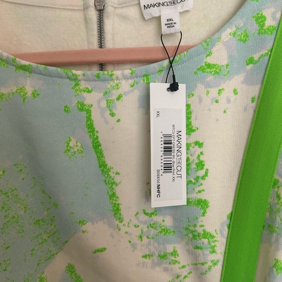 “Making the Cut” Blue Print Dress Size XXL NWT!!! - Picture 10 of 15